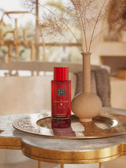 The Ritual of Ayurveda Rich Bath Oil 100ml Lifestyle with Product