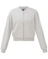 After Class Zip-Up Jacket - Light Grey Marl