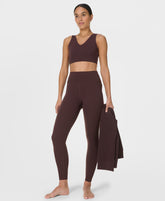 Ultimate Studio Yoga Leggings - Sable Brown - Full Length