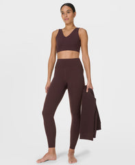 Ultimate Studio Yoga Leggings - Sable Brown - Full Length