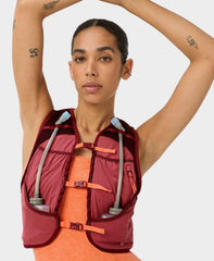Runner's High Multi-Pocket Tank - Sienna Pink
