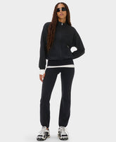 Power Cuffed Leggings - Black - Full Length