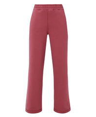 Brushed Wide Leg Pants - Sienna Pink