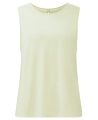 Soft Flow Studio Keyhole Back Tank Top - Pastel Green