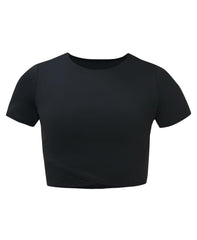 All Day Wrap Tee - Black