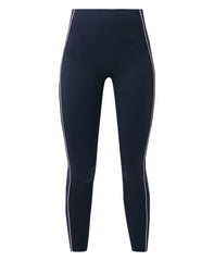 Power UltraSculpt Piping Leggings - French Navy Blue - Full Length
