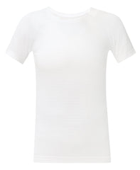 Athlete Textured Stripe Tee - White