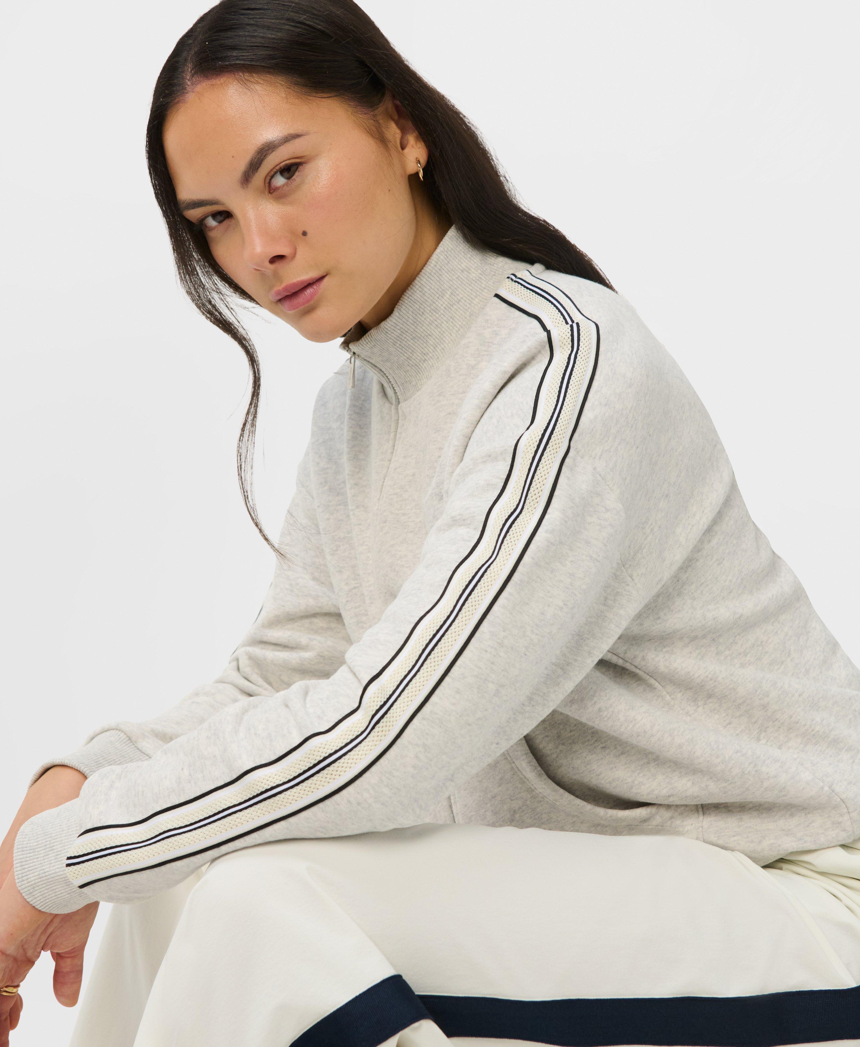 Restore Soft Touch Track Jacket - Ice Grey Marl