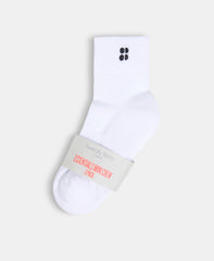 Essentials Mini Crew Socks 3 Pack - White