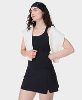 All Day Skort - Black - 4" Inseam