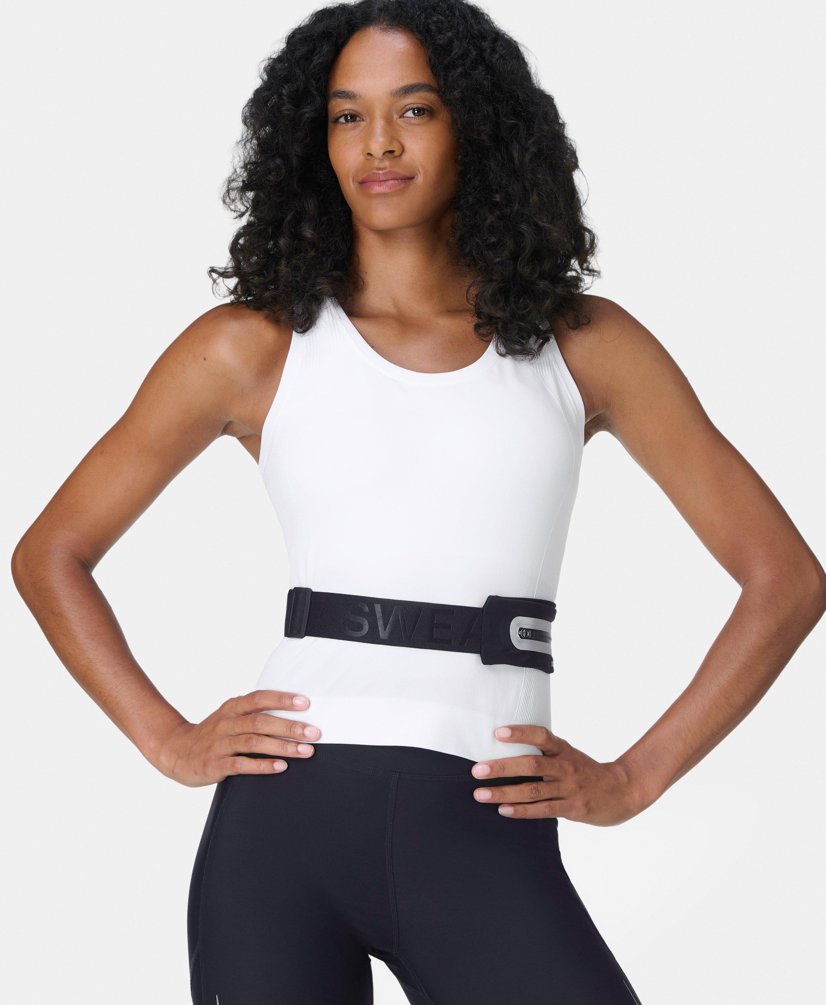 Athlete Crop Seamless Workout Tank - White
