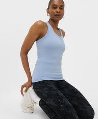 Athlete Seamless Workout Tank - Laguna Blue