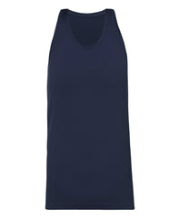 Athlete Seamless Workout Tank - Navy Blue