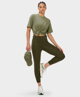 All Day 7/8 Leggings - Nori Green - 7/8 Length
