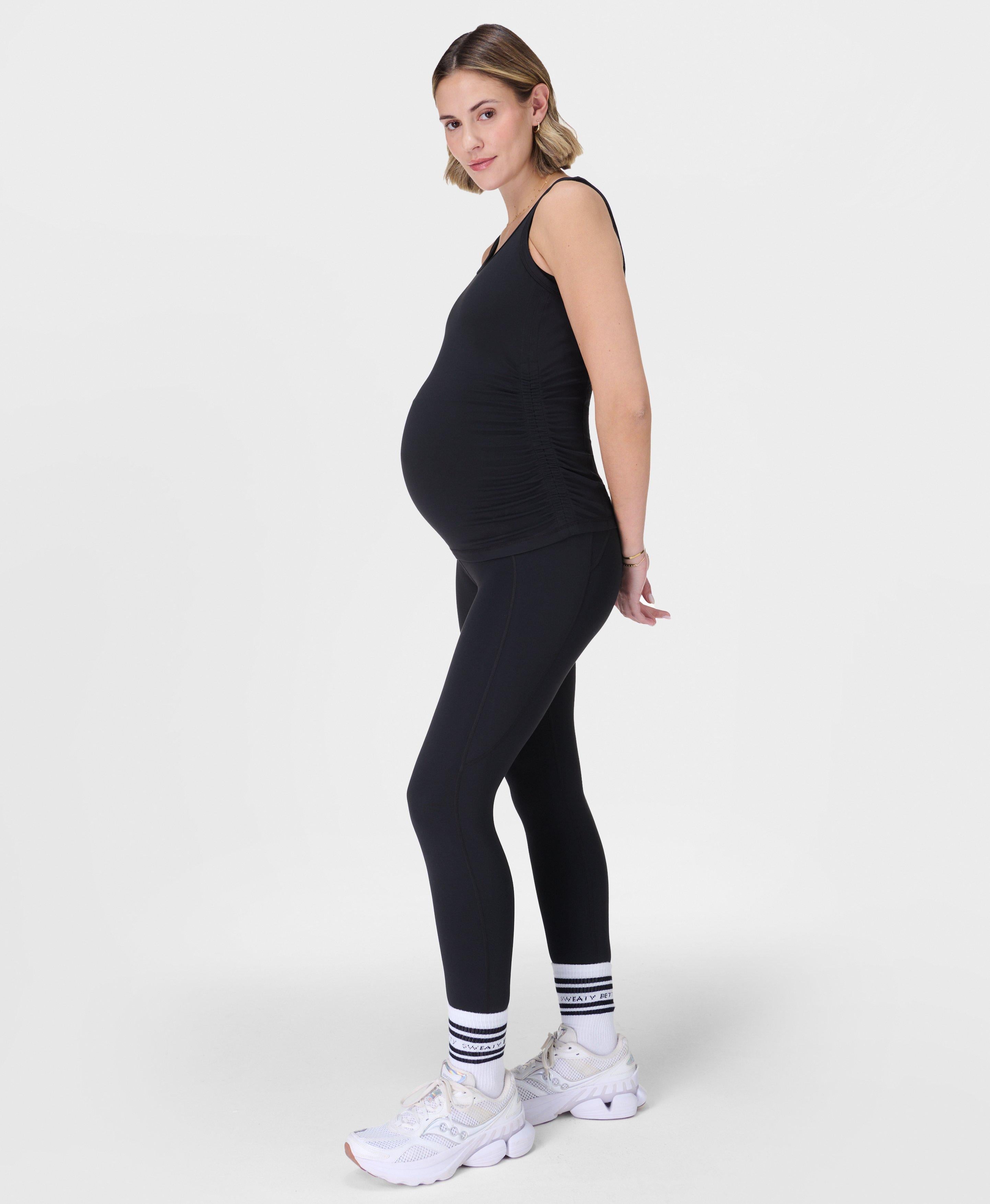 All Day Maternity Leggings - Black - Full Length