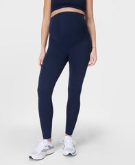 All Day Maternity Leggings - Navy Blue - Full Length