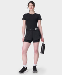 Get Set 2-in-1 Multi-Train Shorts - Black - 4" Inseam