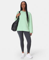 Power UltraSculpt High Waist Piping Leggings - Graphite Grey Limestone Green - Full Length