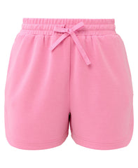 Sand Wash CloudWeight High-Waisted Shorts - Guava Pink - 3.5" Inseam