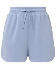 Sand Wash CloudWeight High-Waisted Shorts - Laguna Blue - 3.5" Inseam