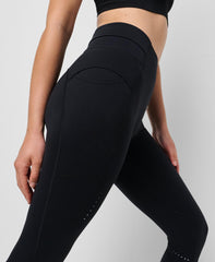 Runner's High Power Leggings - Black - Full Length