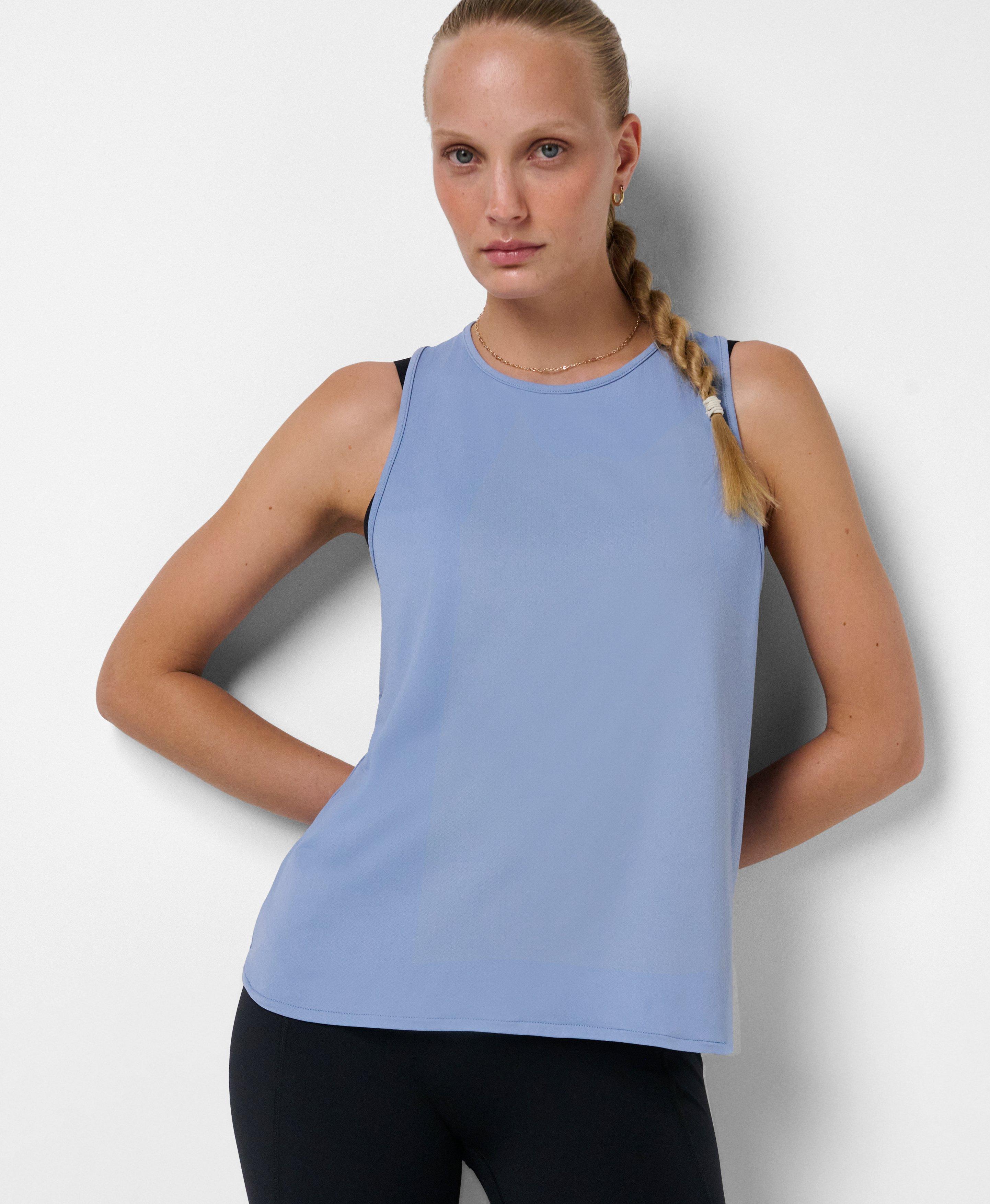 Runner's High Tank - Faded Blue