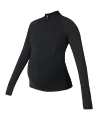 All Day Maternity Midlayer - Black