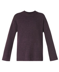 Alpine Wool Crewneck - Neptune Purple