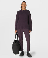 Alpine Wool Crewneck - Neptune Purple