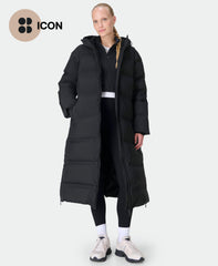 Nimbus Longline Waterproof Puffer - Black
