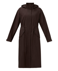 Motion Waterproof Longline Parka - Espresso Brown