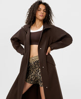 Motion Waterproof Longline Parka - Espresso Brown
