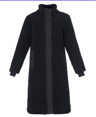 Navigate Sherpa Texture Jacket - Black