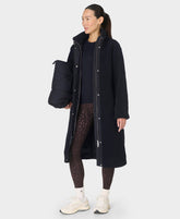 Navigate Sherpa Texture Jacket - Black