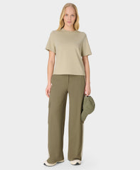 Elevated Cotton Boxy Tee - Bay Green