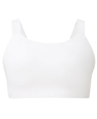 Runner's High Sports Bra - White