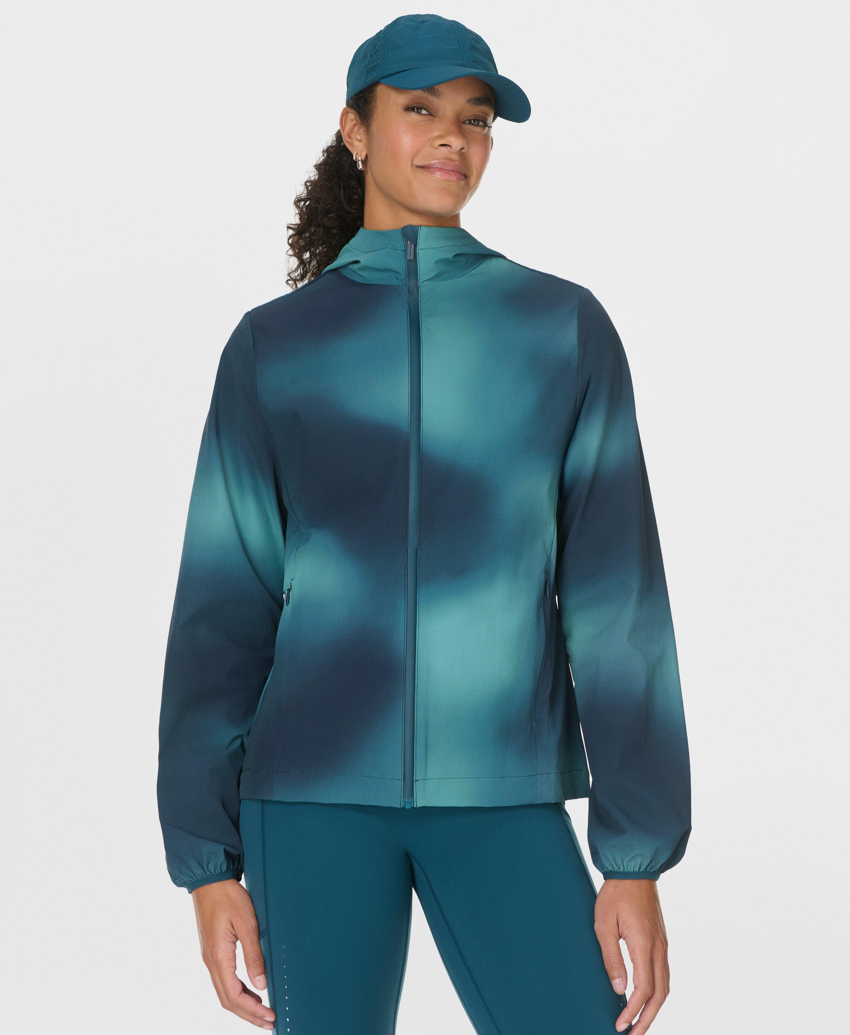 All Sneaker Ombre Print Jacket - Green Ombre Print