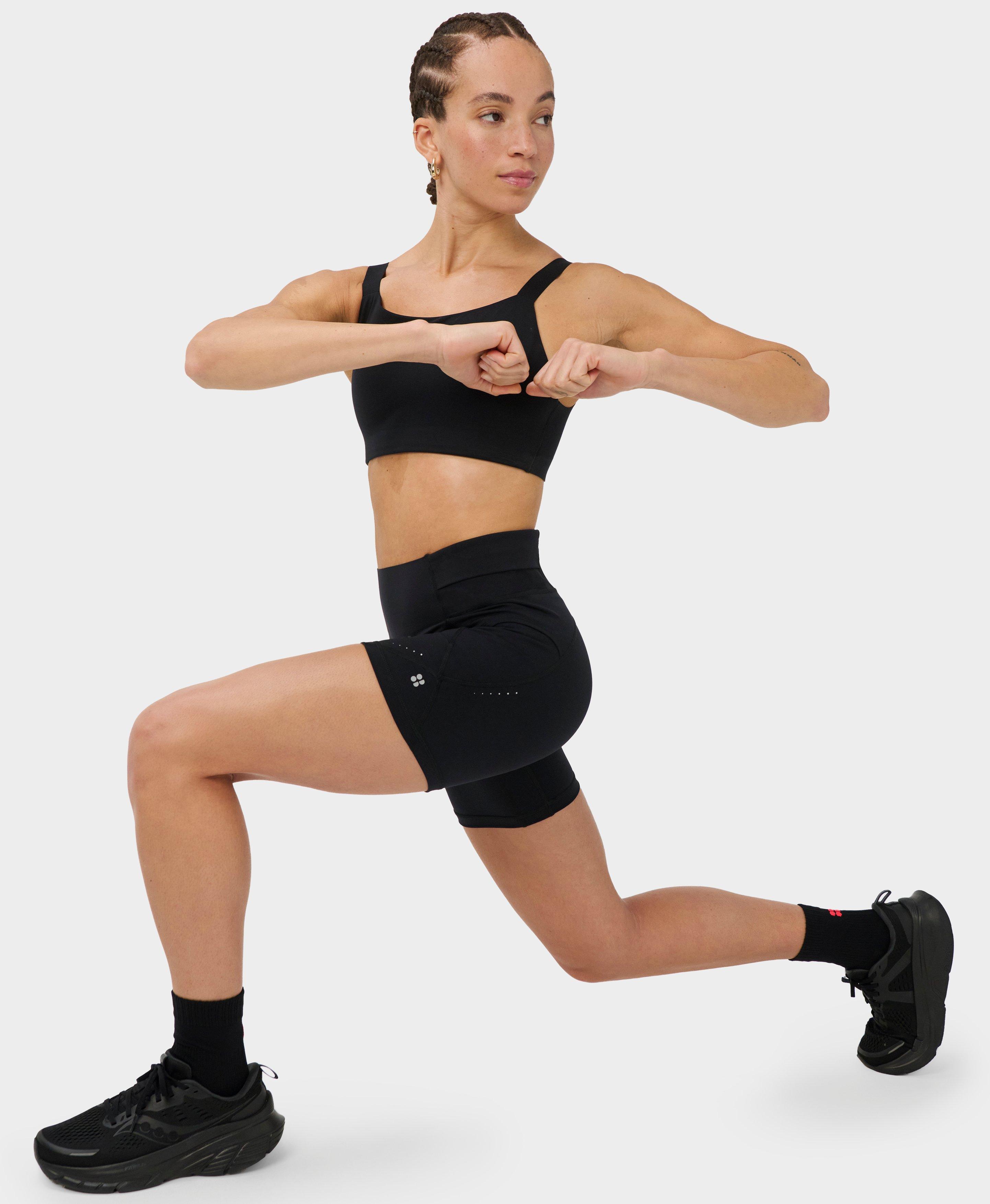 Runner's High Power 6" Shorts - Black - 6" Inseam