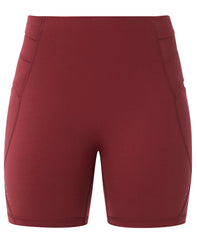 Runner's High Power 6" Shorts - Merlot Red - 6" Inseam