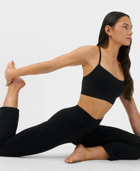 Ultimate Studio Yoga Crop Flared Pants - Black