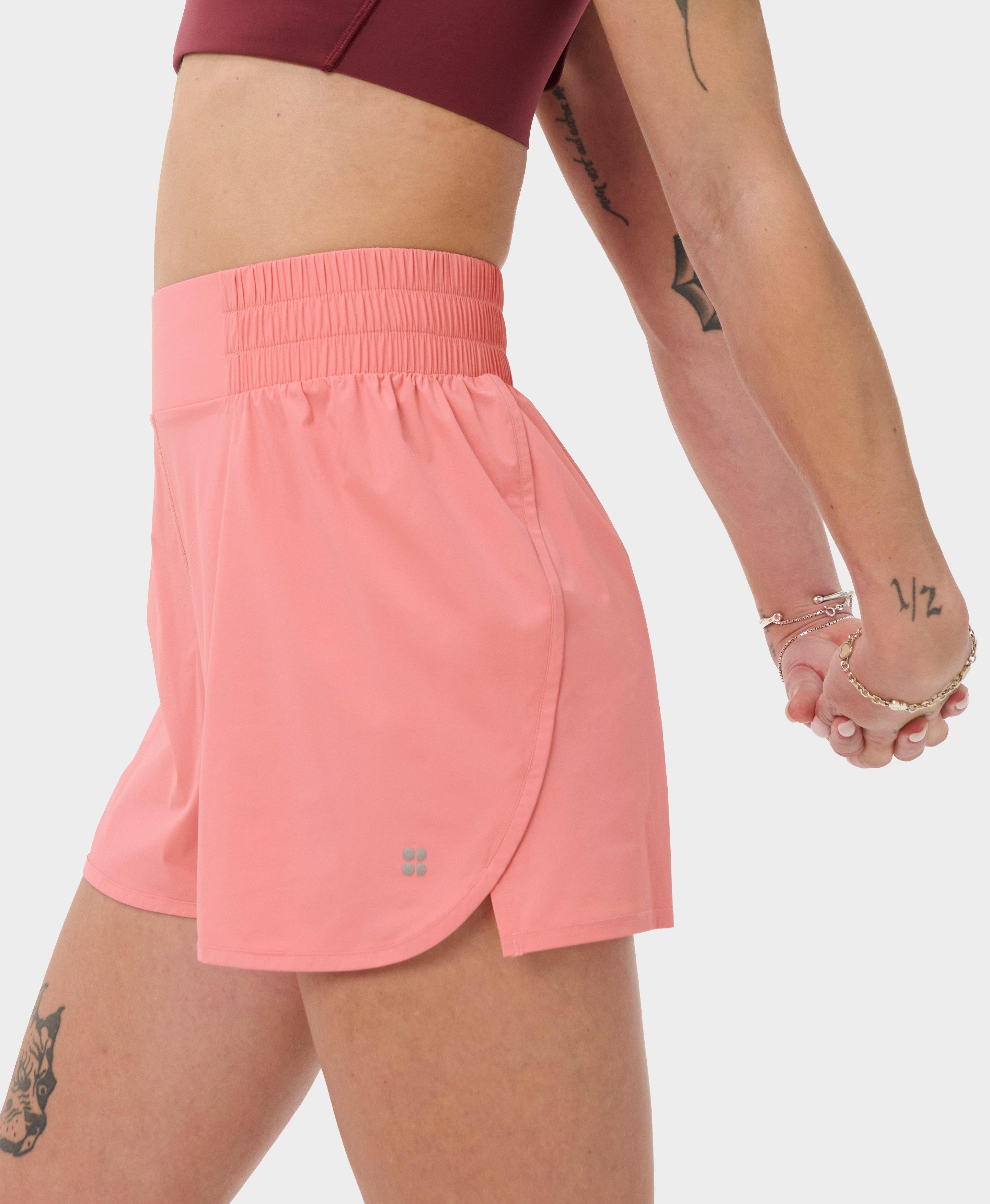 Running Shell Shorts - Melrose Pink - 6" Inseam