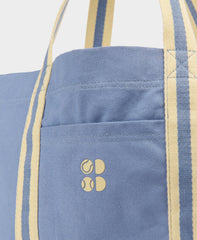 Canvas Tote Bag - Laguna Blue Butterscotch Yellow