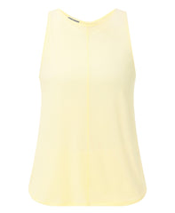 Burnout Stripe Run Tank - Butterscotch Yellow