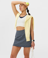 Power Tennis Skort - Blue Linked Geo Print - Shorts