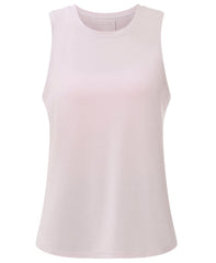Soft Flow Studio Open Back Tank Top - Mauve Purple