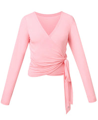 Soft Flow Studio Wear Your Way Long Sleeve Tee - Deco Pink