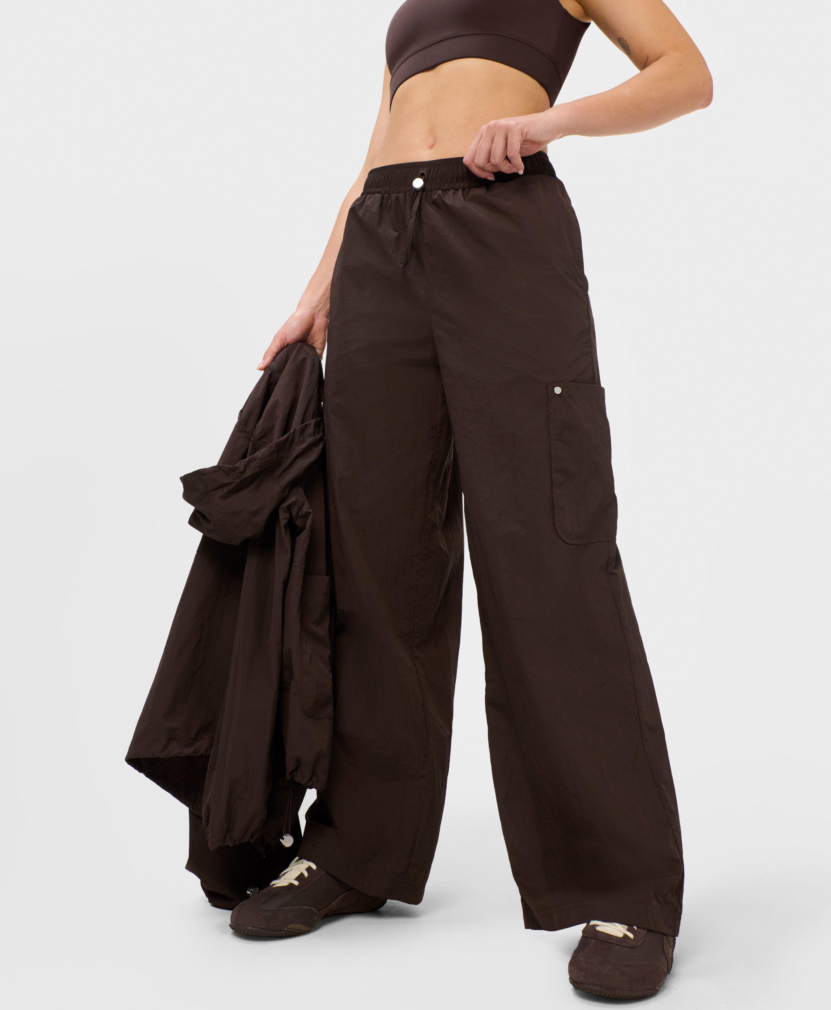 Cargo Straight Leg Pant - Espresso Brown