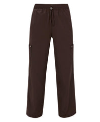 Cargo Straight Leg Pant - Espresso Brown