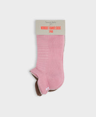 Workout Sneaker Socks 3 Pack - Deco Pink Chestnut Brown