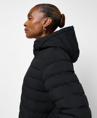 Nimbus Lightweight Longline Puffer - Black